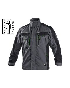 Bluza robocza CXS Sirius Lucius 170-176 cm szaro-zielona
