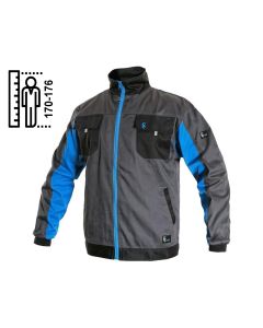 Bluza robocza CXS Phoenix Perseus 170-176 cm szaro-niebieska