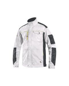 Bluza robocza CXS Stretch biało-szara
