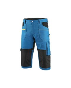 Szorty robocze 3/4 CXS Stretch niebiesko-czarne