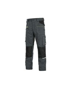 Spodnie do pasa CXS Stretch grafitowo-czarne