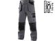 Spodnie do pasa CXS Orion Teodor szaro-czarne na wzrost 170-176 cm