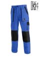 Spodnie do pasa CXS Luxy Josef niebiesko - czarne na wzrost 170-176 cm