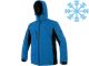 Kurtka softshell zimowa CXS Vegas niebiesko-czarna