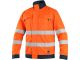 Bluza robocza odblaskowa CXS Halifax pomarańczowo-granatowa