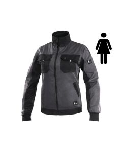 Bluza robocza damska CXS Phoenix Bellona szaro-czarna