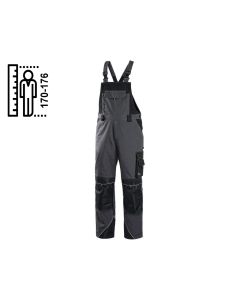 Ogrodniczki CXS Sirius Tristan 170-176 cm szaro-zielone