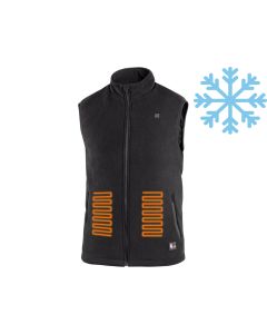 Kamizelka polarowa ogrzewana CXS Antarktida czarna