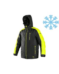 Kurtka zimowa CXS Brighton czarno-żółta