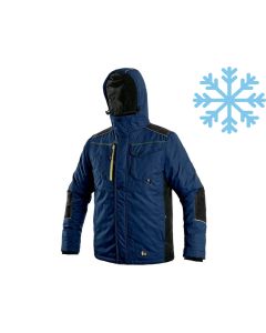 Kurtka softshell zimowa CXS Baltimore granatowo-czarna