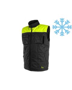 Kamizelka ocieplona CXS Seattle czarno-żółta