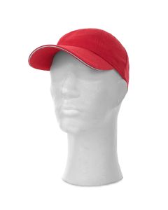 Czapka z daszkiem CXS Jack czerwona