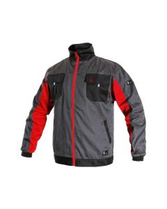 Bluza robocza CXS Phoenix Perseus szaro-czerwona
