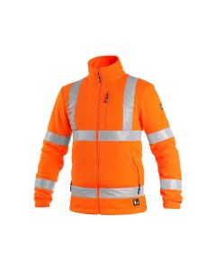 Kurtka polarowa ostrzegawcza CXS Preston pomarańczowa