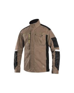 Bluza robocza CXS Stretch beżowo-czarna
