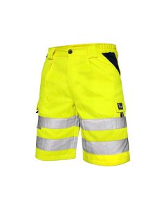Szorty odblaskowe CXS Norwich żółto-granatowe