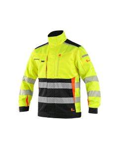 Bluza robocza odblaskowa CXS Benson żółto-czarna