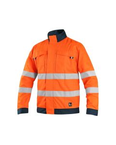 Bluza robocza odblaskowa CXS Halifax pomarańczowo-granatowa