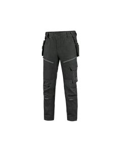 Spodnie do pasa CXS Leonis czarno-szare