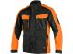 Bluza robocza CXS Sirius Brighton czarno-pomarańczowa