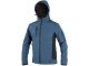 Kurtka softshell CXS Durham niebiesko-czarna