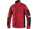 Bluza robocza CXS Stretch czerwono-czarna
