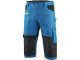 Szorty robocze 3/4 CXS Stretch niebiesko-czarne